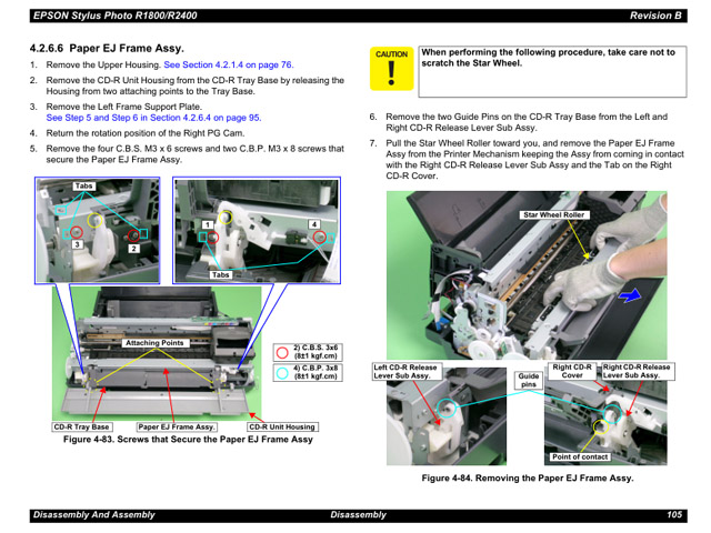 EPSON R1800_R2400 Service Manual